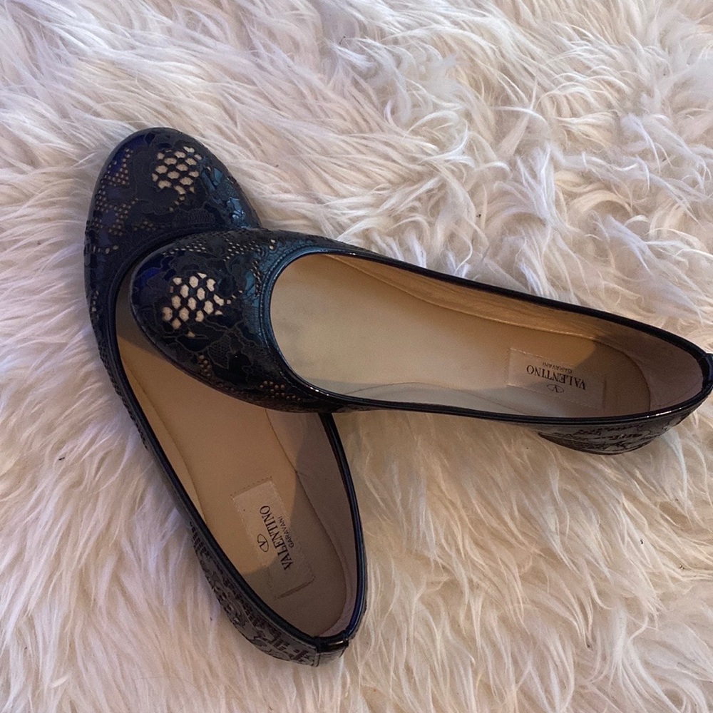 Valentino Black Ballet Flats